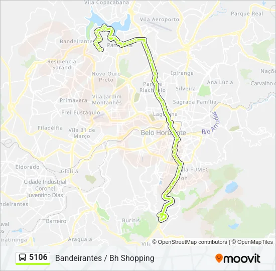 5106 Bus Line Map
