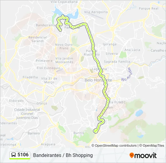 5106 Bus Line Map