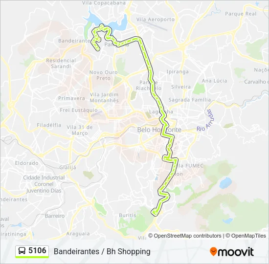 5106 Bus Line Map