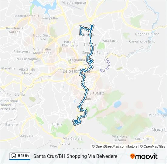 8106 Bus Line Map