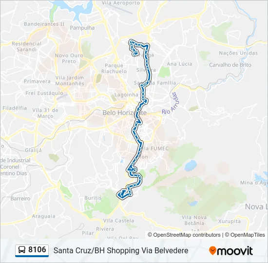 8106 Bus Line Map