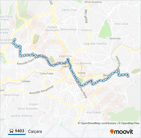 9403 Bus Line Map
