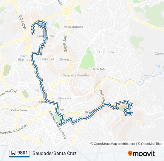 9801 Route: Schedules, Stops & Maps - Saudade (Atendimento Ao Jonas ...