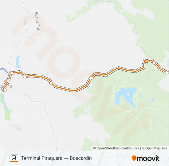 D15 VILA FRANCA Bus Line Map