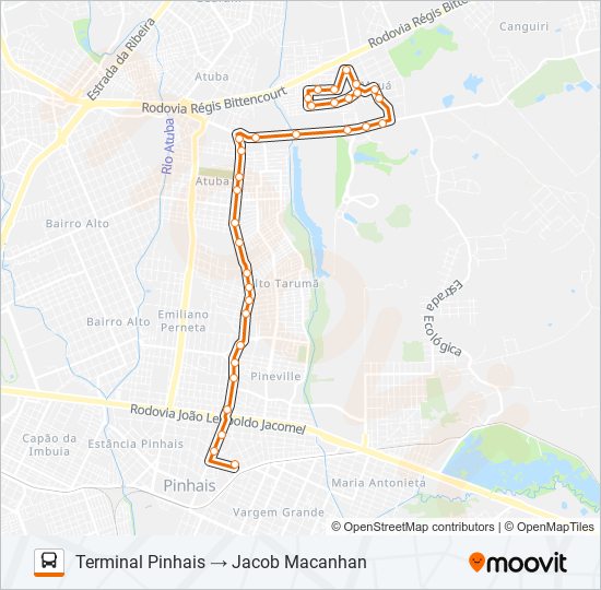 C28 JACOB MACANHAN bus Line Map