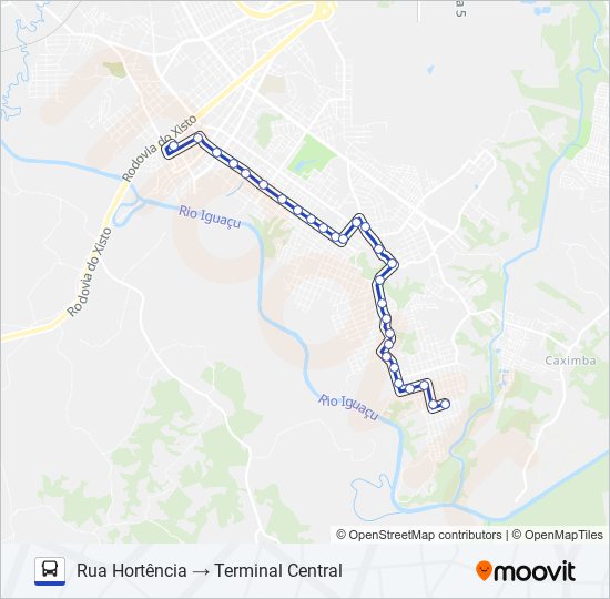 F04 JARDINEIRA bus Line Map