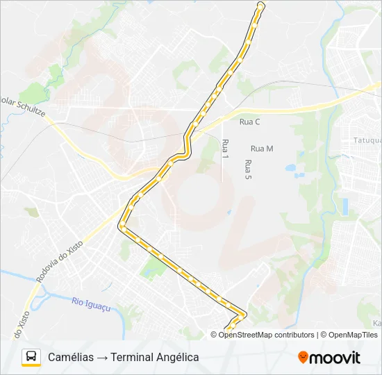 L03 HORTÊNCIA / ANGÉLICA Bus Line Map