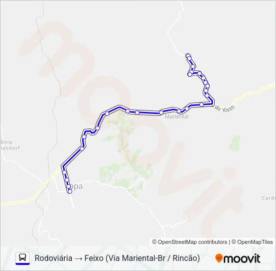 L03 FEIXO Bus Line Map