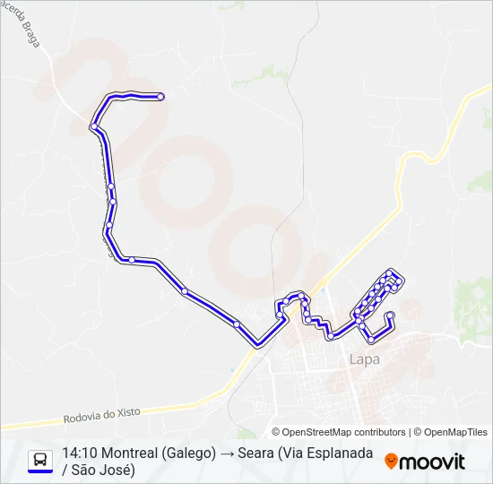 L06 SEARA Bus Line Map