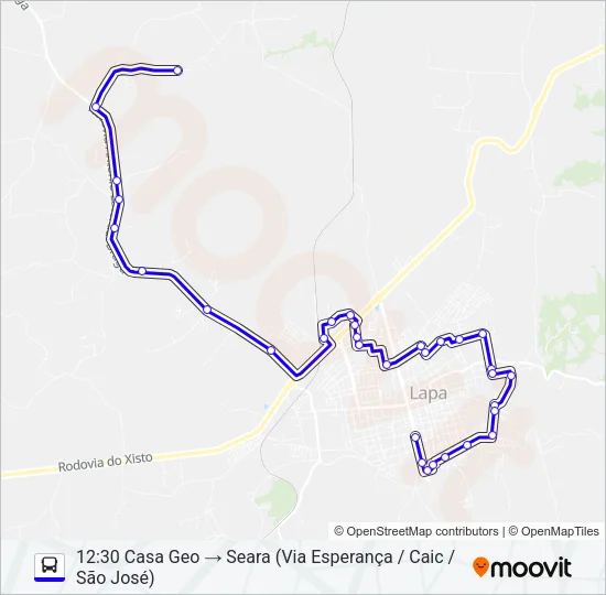 L06 SEARA Bus Line Map