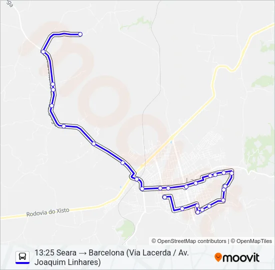 L06 SEARA Bus Line Map
