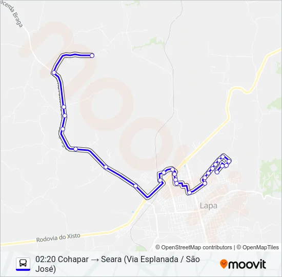 L06 SEARA Bus Line Map