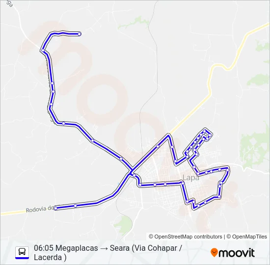 L06 SEARA Bus Line Map