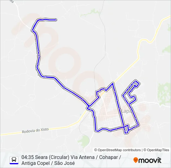 L06 SEARA Bus Line Map