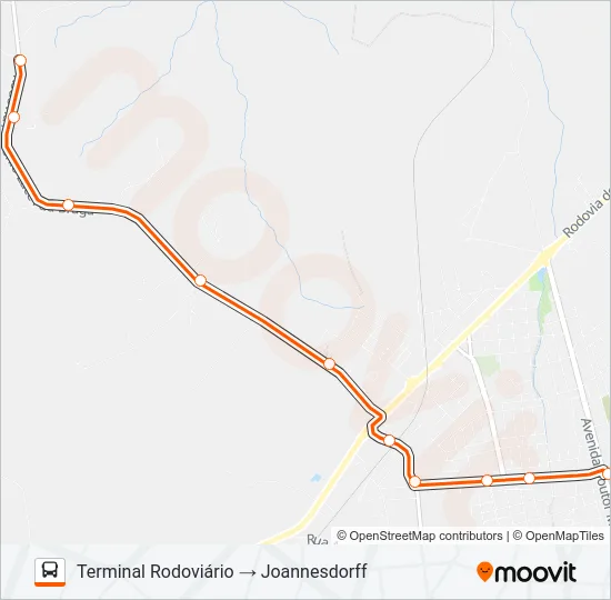 L04 JOANNESDORFF Bus Line Map