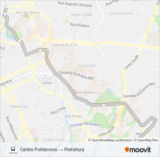 Mapa de 469 CENTRO POLITÉCNICO de autobús