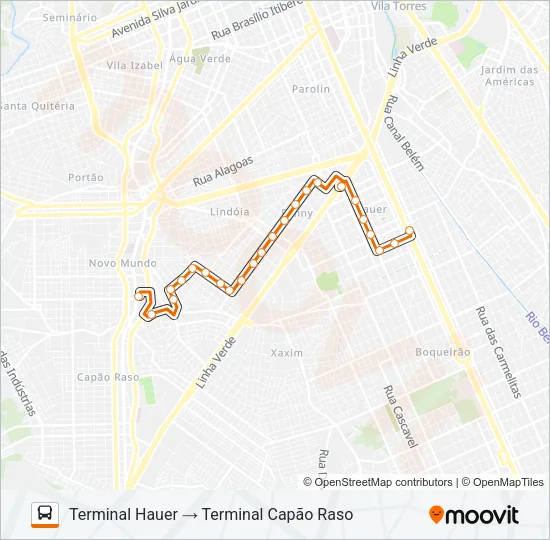 621 FANNY Bus Line Map