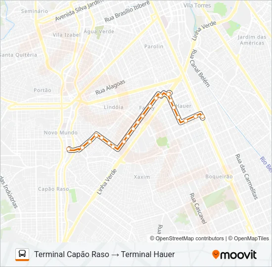621 FANNY Bus Line Map