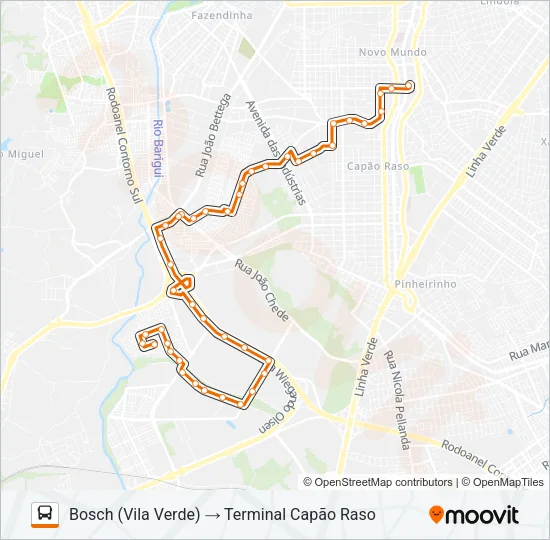 627 BOSCH Bus Line Map