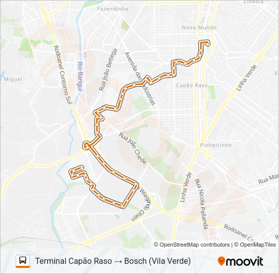 627 BOSCH Bus Line Map