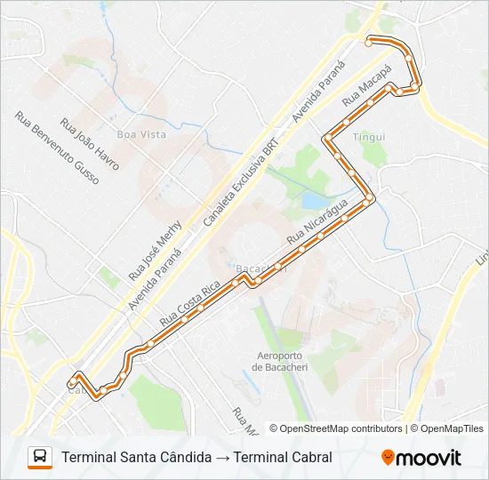 214 TINGUI Bus Line Map
