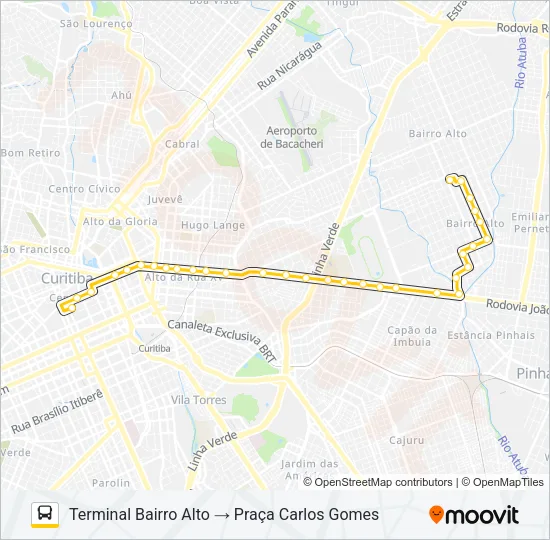 372 TARUMÃ Bus Line Map