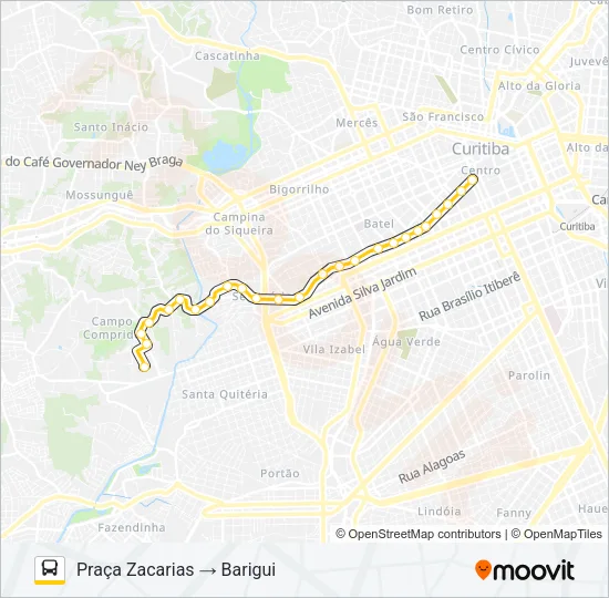 862 BARIGUI Bus Line Map