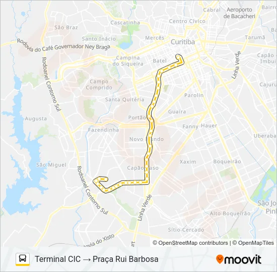 609 MAD. CIC Bus Line Map