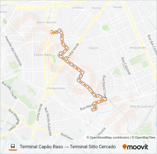 625 GRAMADOS Bus Line Map