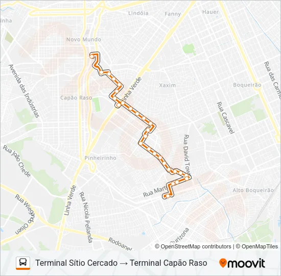 625 GRAMADOS Bus Line Map
