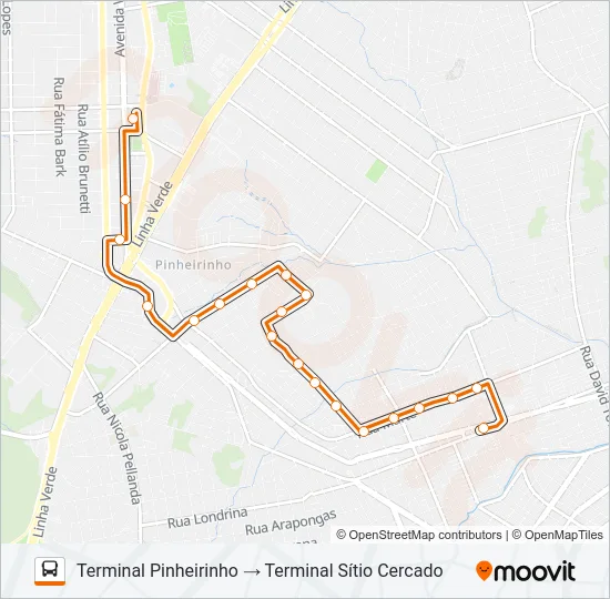 649 PIRINEUS Bus Line Map