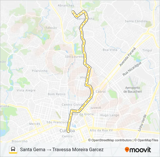 274 SANTA GEMA Bus Line Map