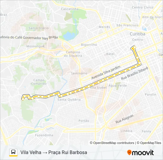 777 VILA VELHA Bus Line Map
