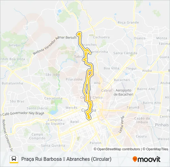 189 MAD. ABRANCHES Bus Line Map