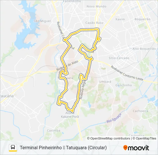 679 MAD. TATUQUARA Bus Line Map