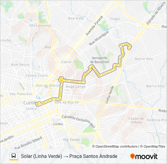 361 AUGUSTO STRESSER Bus Line Map