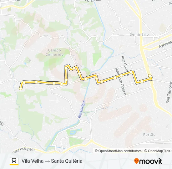 779 VILA VELHA / BURITI Bus Line Map