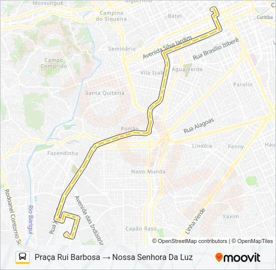 674 NOSSA SENHORA DA LUZ Bus Line Map