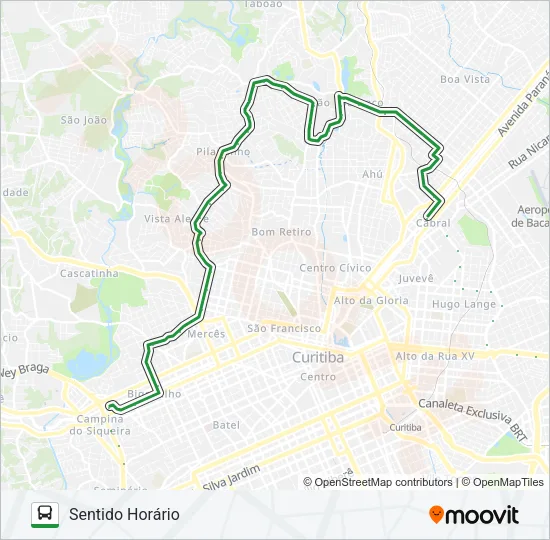 020 INTERBAIRROS II (HORÁRIO) Bus Line Map