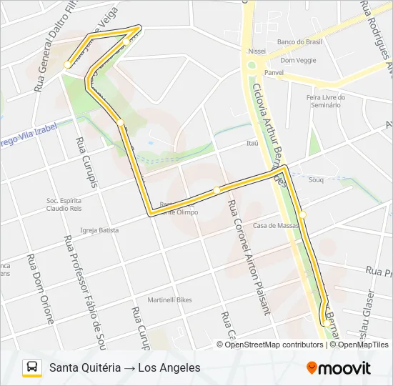 779 ESPECIAL LOS ANGELES Bus Line Map