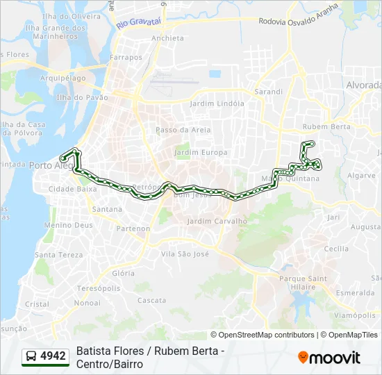 4942 Bus Line Map