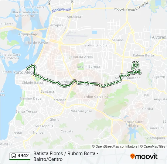 4942 Bus Line Map