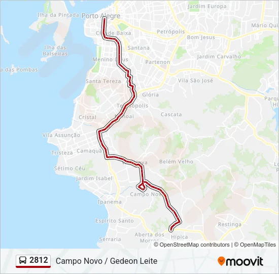 2812 Bus Line Map