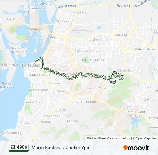 4906 Bus Line Map