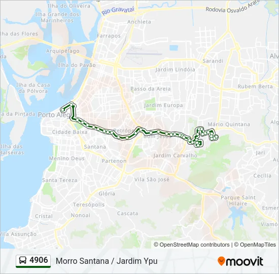 4906 Bus Line Map