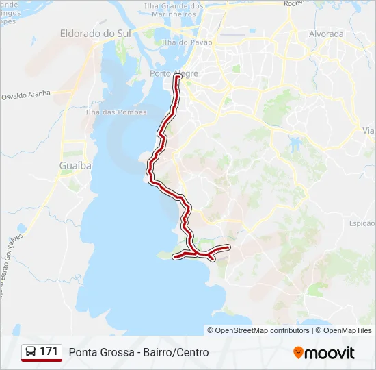 171 Bus Line Map