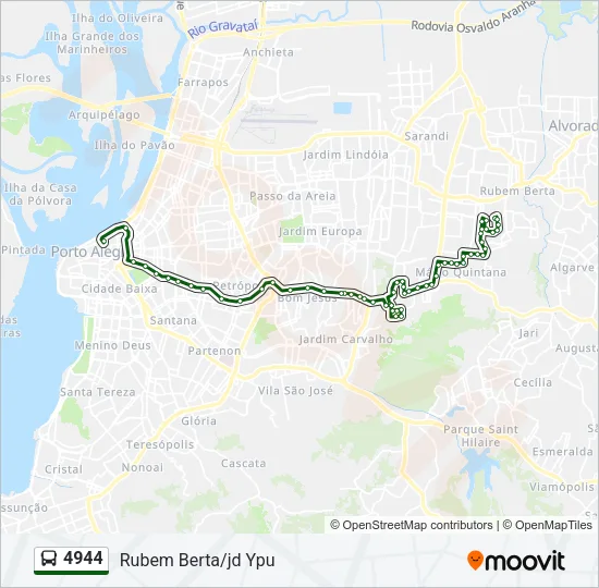 4944 Bus Line Map