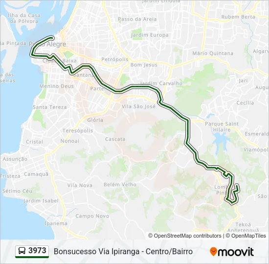 3973 Bus Line Map