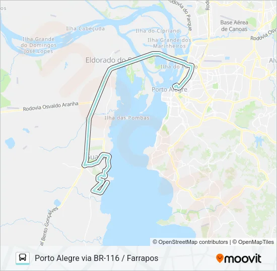 L151D FLORIDA Bus Line Map