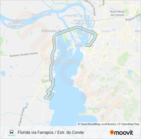 L151D FLORIDA Bus Line Map